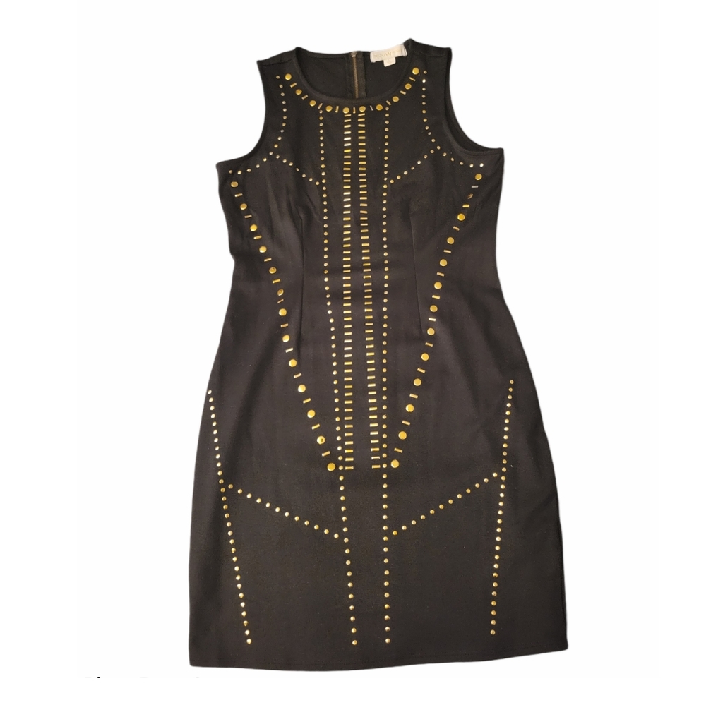 Nicky Minaj Gold studded Bodycon Dress